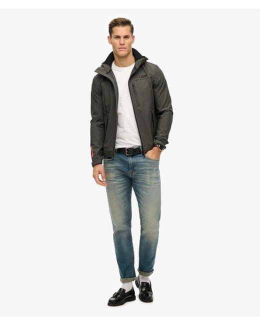 Superdry Gray & Co Marl Ripstop Trekker Jacket for men