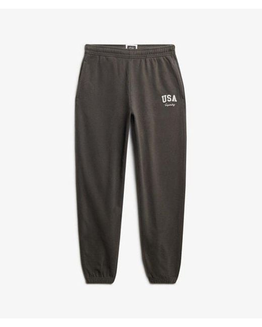 Superdry Blue & Co Athletic Essential Boyfriend joggers