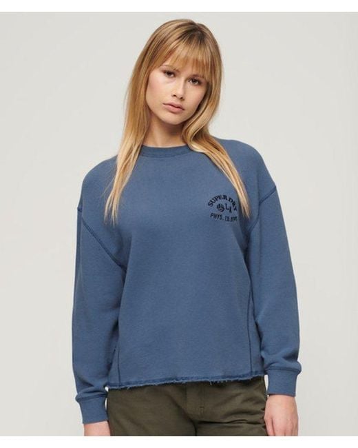 Superdry Blue & Co Athletic Essentials Sweatshirt