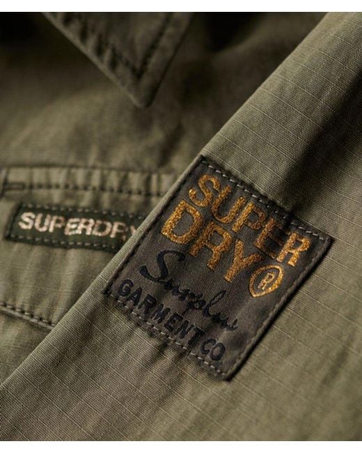 Superdry Green & Co Military Overshirt