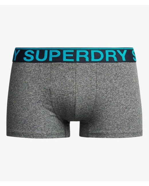Superdry Triopak Slips in het Green voor heren