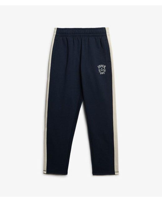 Superdry Blue & Co Athletic Club joggers for men