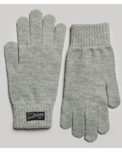 Superdry Gray & Co Essential Logo Gloves