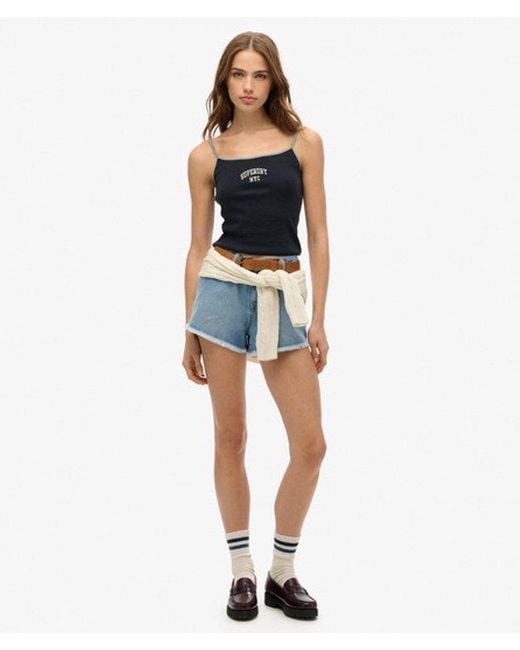 Superdry Blue & Co Athletic Essentials Cami Top