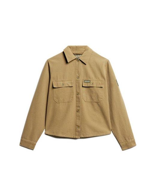 Superdry Natural & Co Embellished Military Jacket