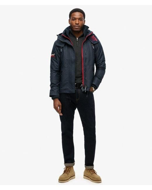 Superdry Mountain Sd Windcheater Jas in het Blue voor heren