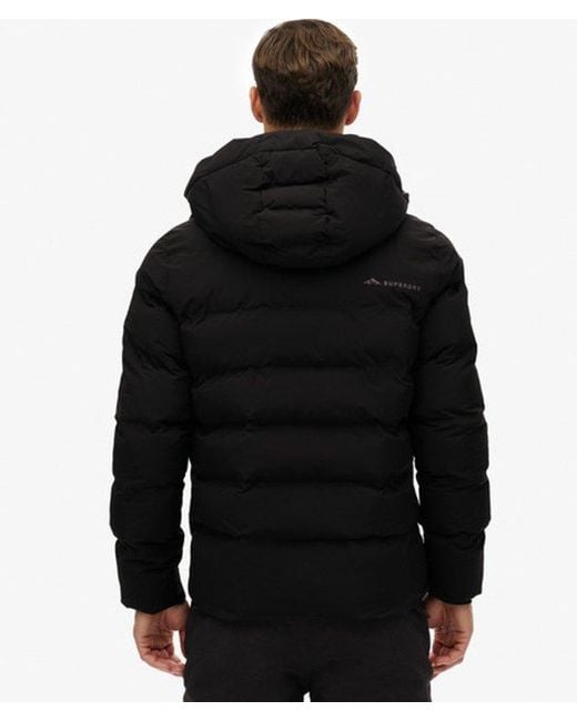 Superdry Black & Co Ski Sports Padded Jacket for men