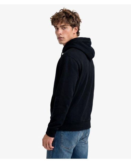 Superdry Blue & Co Essential Logo Hoodie for men