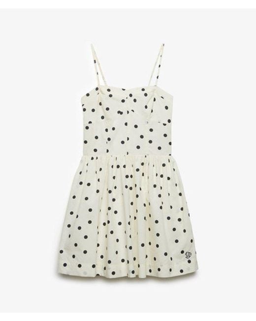 Superdry Green & Co Corset Cami Mini Dress