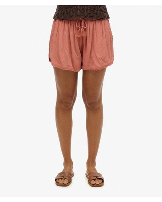 Superdry Red & Co Beach Shorts