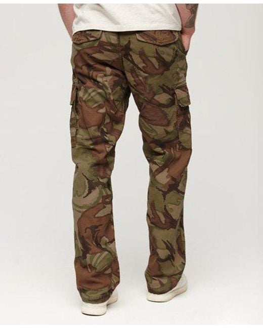 Superdry Natural Organic Cotton baggy Cargo Pants for men