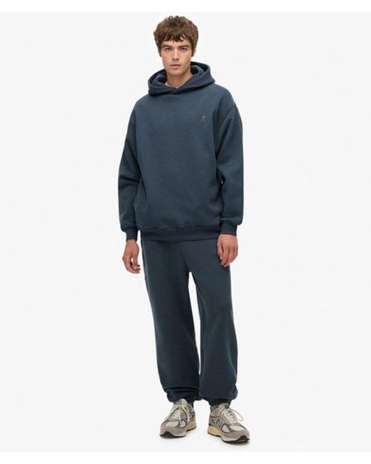 Superdry Blue Oversized Joggers for men