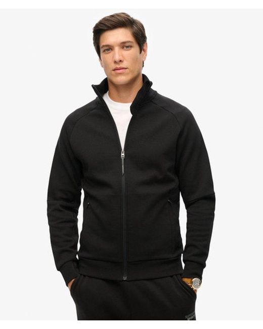 Superdry Black & Co Tech Loose Track Top for men