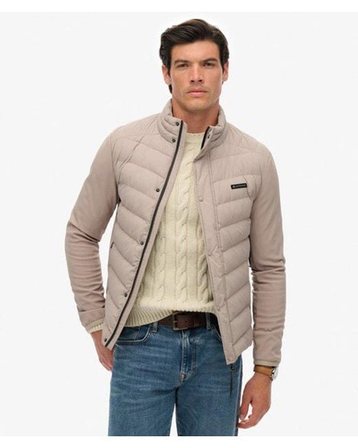 Superdry Natural Storm Popper Softshell Jacket for men