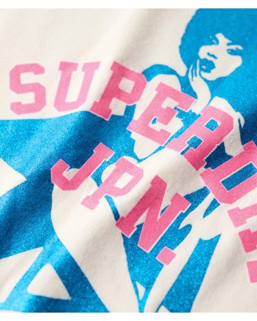 Superdry White & Co Pop Archive Super Fitted T-shirt