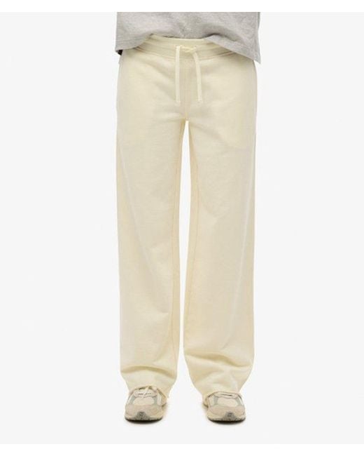 Superdry Studios joggingbroek in het White