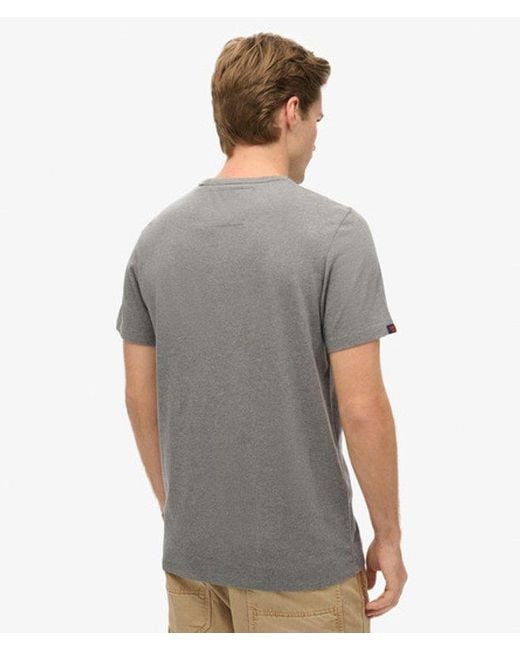 Superdry Gray & Co Vintage Athletic Short Sleeve T-shirt for men
