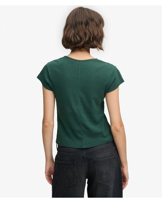 Superdry Green Athletic Essential T-Shirt