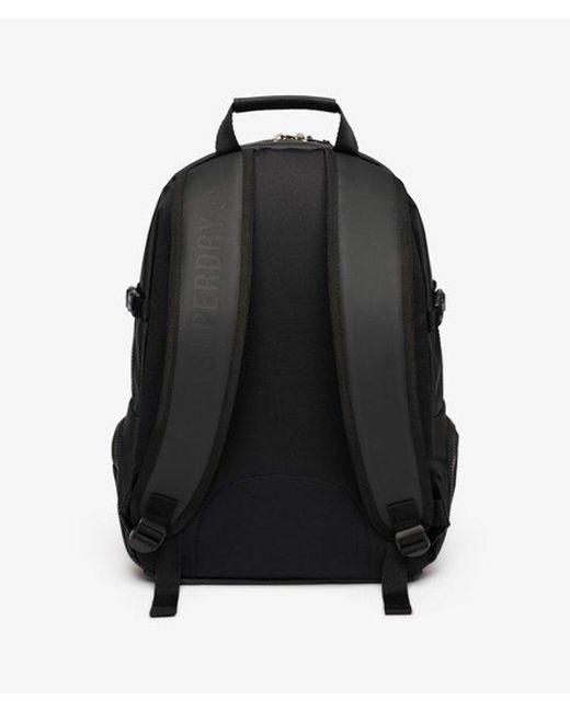 Superdry Black & Co Ladies Tarp Rucksack