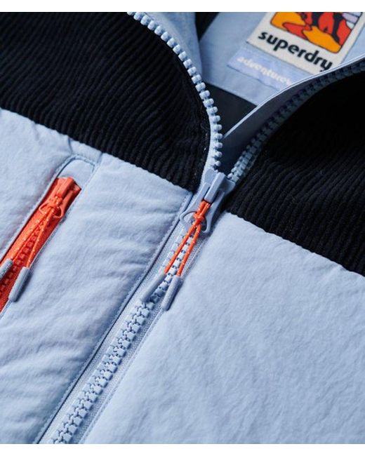 Superdry Blue & Co Hooded Fleece Jacket