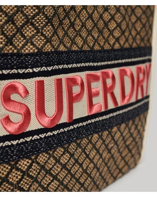 Sac fourre-tout luxe Superdry en coloris Natural