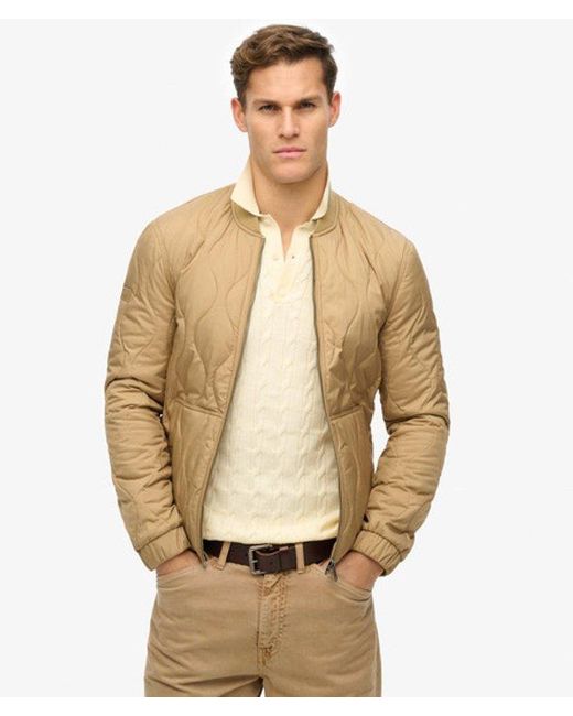Superdry Natural Surplus Quilted Liner Jacket for men