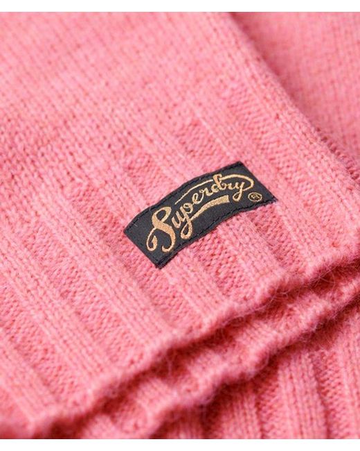 Superdry Red & Co Essential Crew Neck Jumper