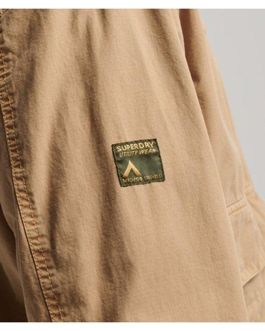 Superdry Brown & Co Hooded Deck Jacket for men