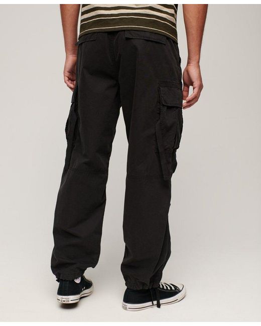 Homme Pantalon Cargo Core en coton bio Stone Wash