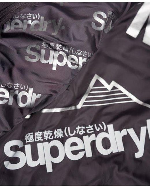 Superdry Black Box Racer Fuji Jacket Charcoal for men
