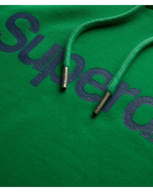 Superdry Green & Co Core Logo Hoodie for men