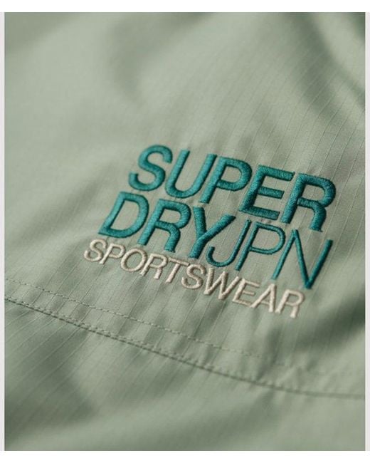 Veste code sd-windcheater Superdry en coloris Green
