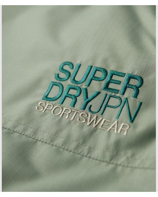 Veste code sd-windcheater Superdry en coloris Green