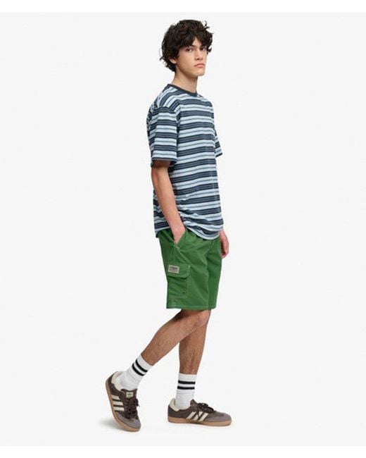 Superdry Green & Co Cargo 19-inch Boardshorts for men