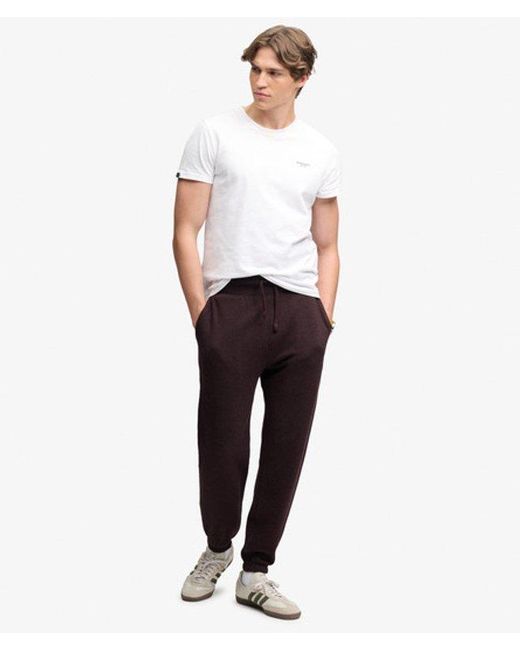 Superdry White & Co Essential Company Logo joggers for men