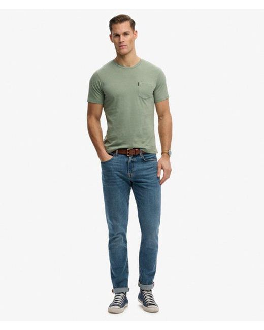 Superdry Green & Co Classic Essential Pocket T-shirt for men