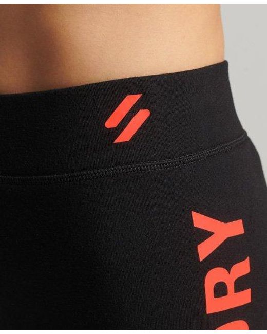 Superdry Black Code Core Sport Cycle Shorts