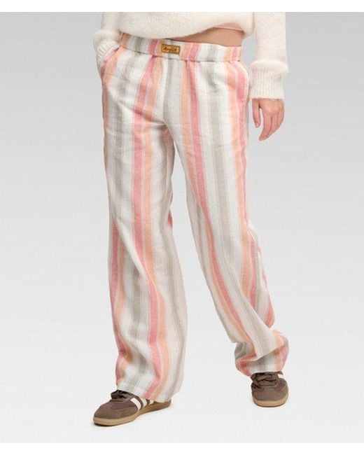 Superdry Orange & Co Komodo Pushkar Stripe Trousers