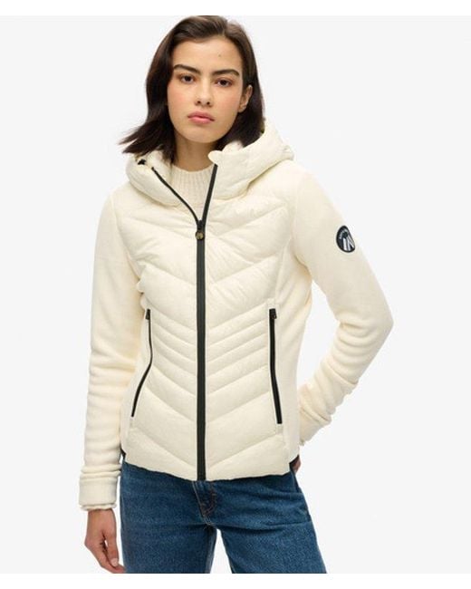 Superdry Natural & Co Hooded Storm Fleece Jacket