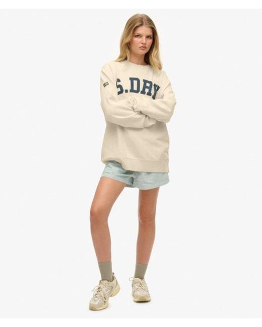 Superdry Natural Athletic Essentials Slouchy Sweatshirt