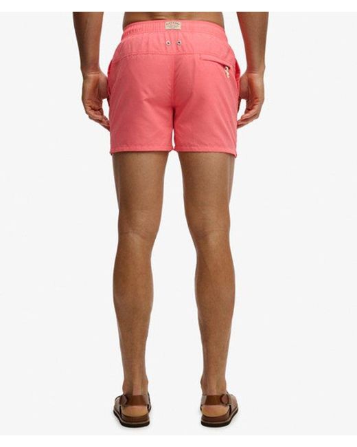 Superdry & Co Embroidered Logo 15- Inch Swim Shorts for men