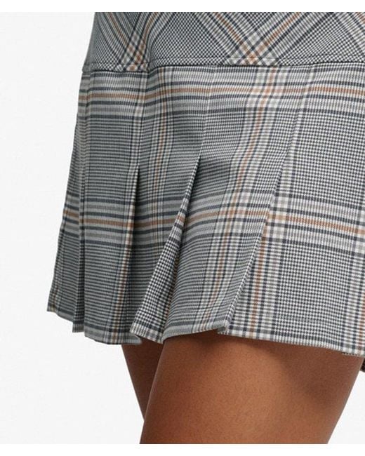 Superdry Blue Uperdry Vintage Check Kirt