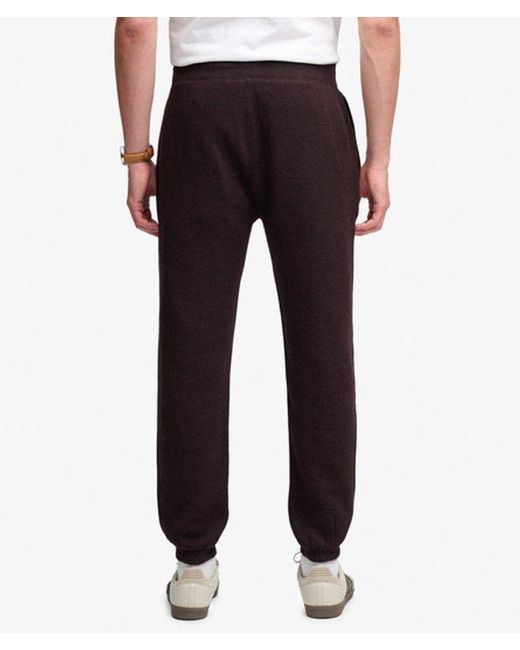 Superdry Essential joggingbroek Slanke Pasvorm in het White voor heren
