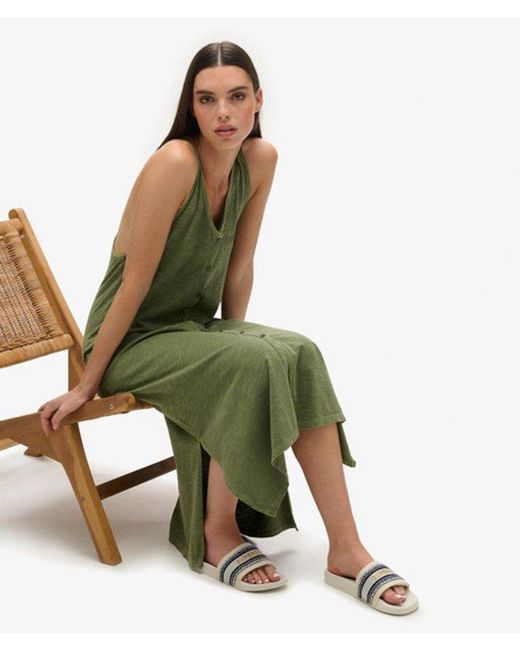Superdry White & Co Vegan Webbing Pool Sliders