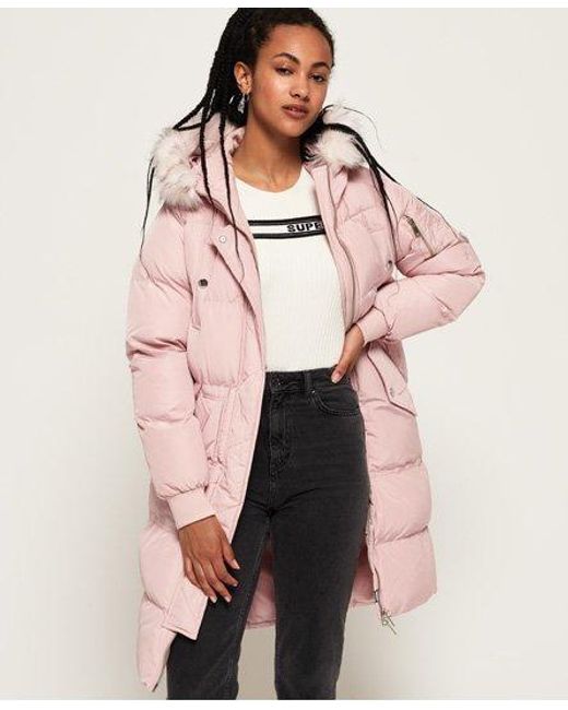 superdry pink jacket