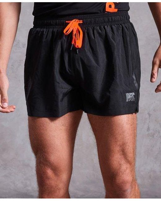 Superdry Blue Active Training Shorts for men