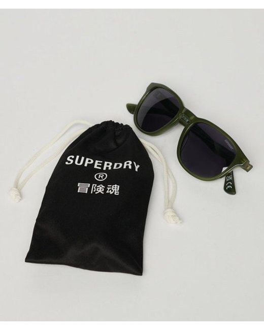 Superdry Metallic & Co Classic Brand Print Sdr Camberwell Sunglasses