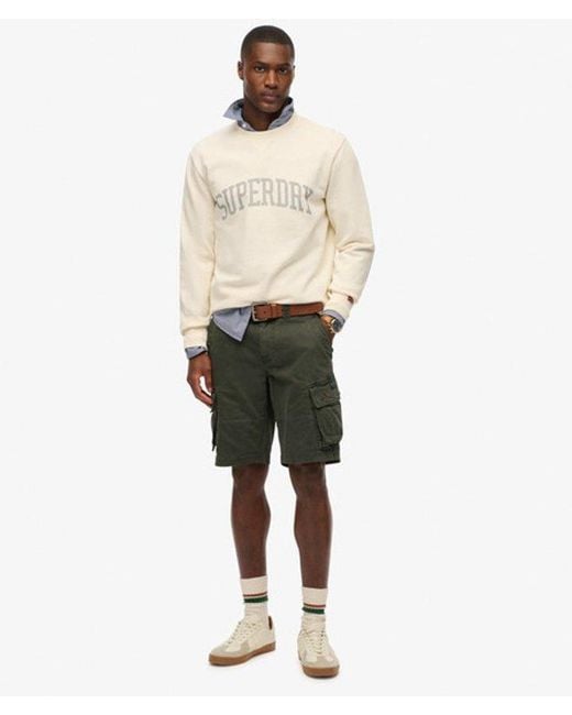Superdry Natural & Co Athletic Essentials Crew Sweatshirt for men