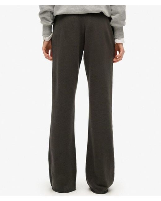 Superdry Gray & Co Athletic Essentials Low Rise Flare joggers
