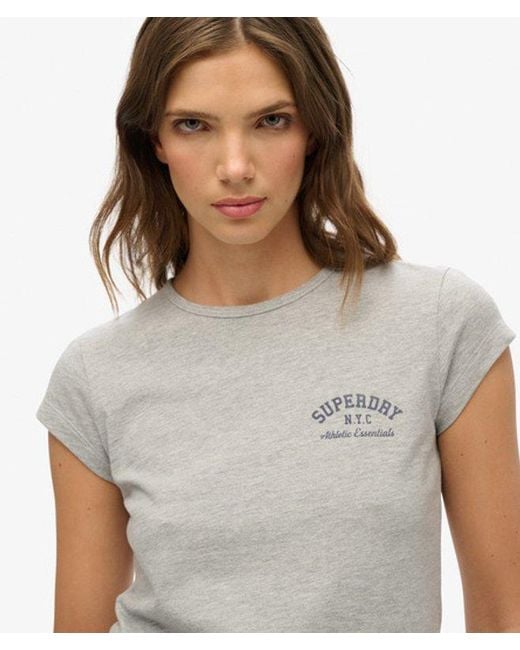 Superdry Gray & Co Athletic Essential Slub T-shirt